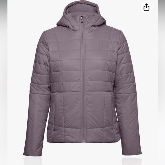 WOMEN’S UNDER ARMOUR INSULATED HOODED JACKET - Picture 1 of 13